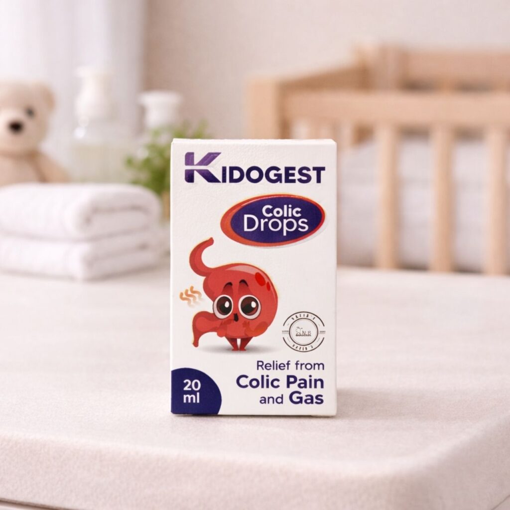 Kidogest digestive drops for babies in Pakistan