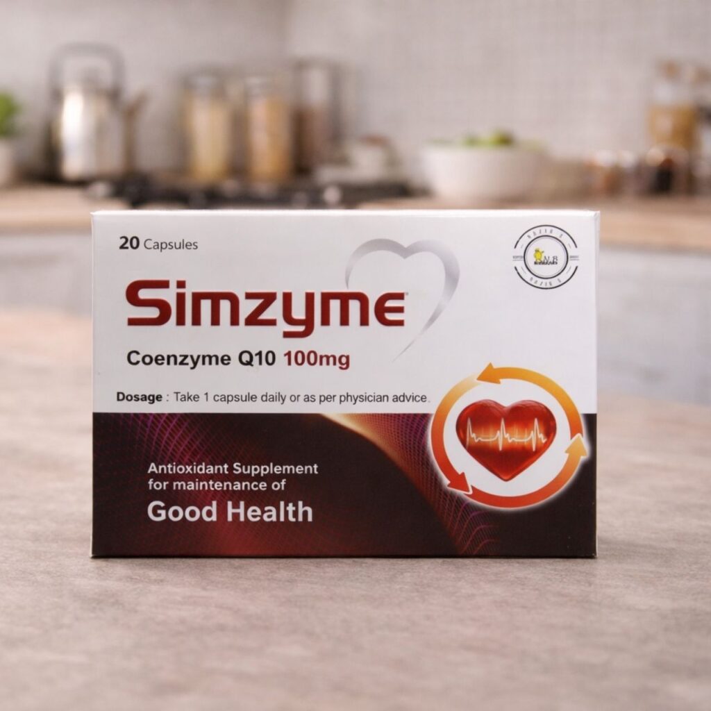 CoQ10 supplement capsules in Pakistan