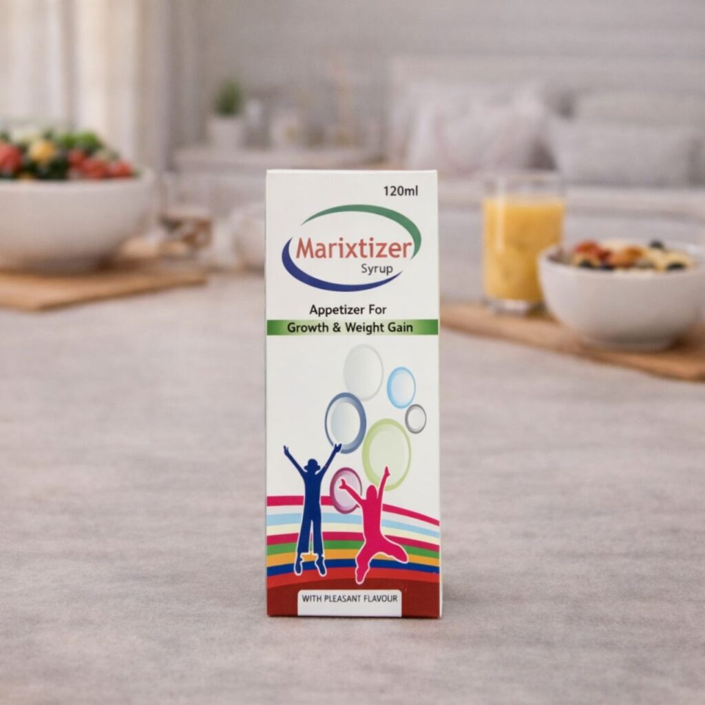Marixtizer syrup for digestive health and appetite support in Pakistan
