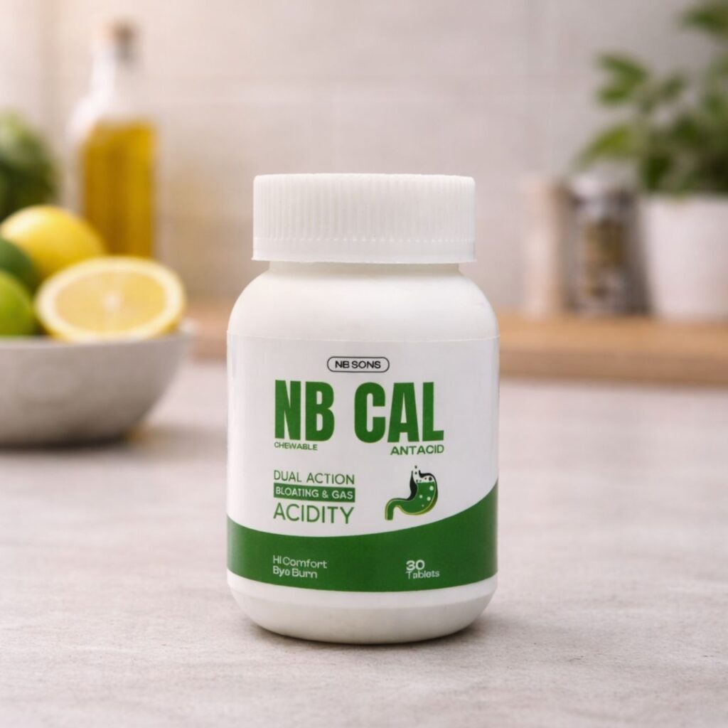 NB-Cal calcium tablets for strong bones and teeth support in Pakistan