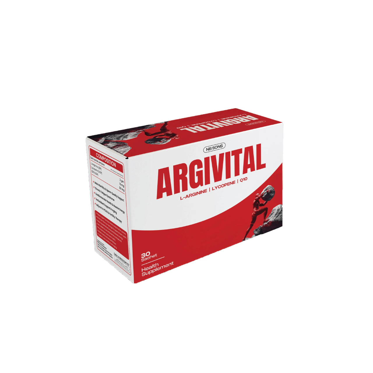 Argivital sachet for energy and vitality support in Pakistan