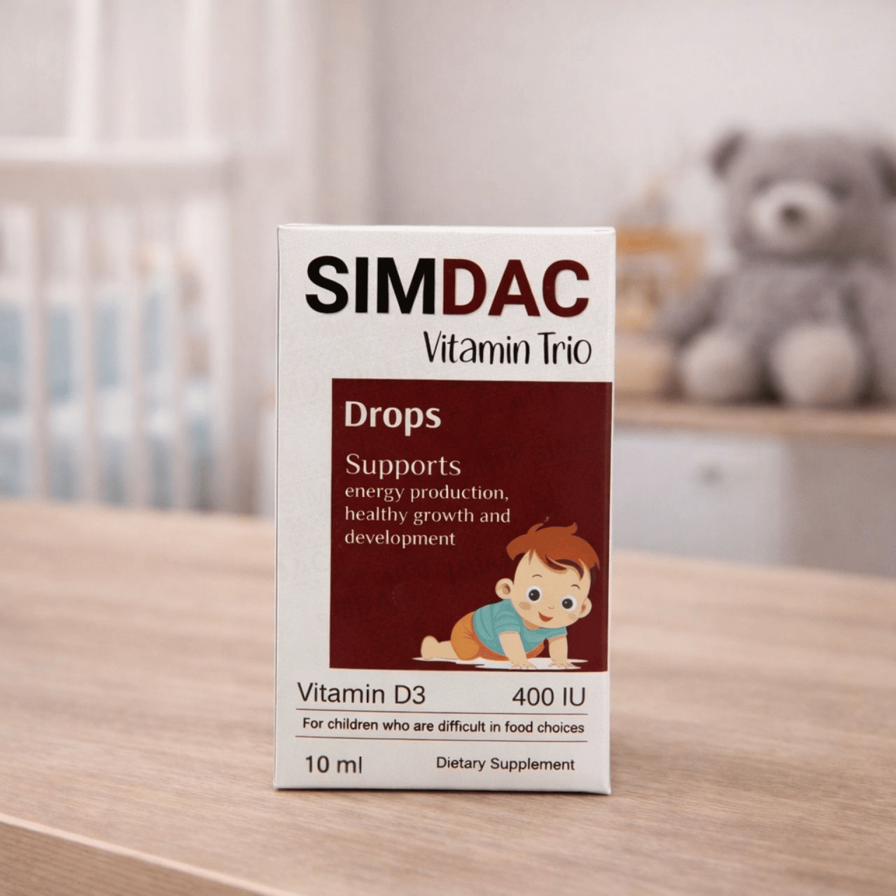 Vitamin D drops for kids in Pakistan