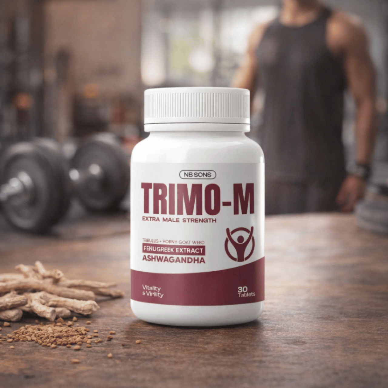 Trimo-M tablets for men’s vitality and performance support in Pakistan