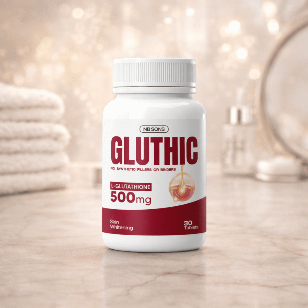 Gluthic tablets antioxidant supplement for skin wellness and overall health support in Pakistan